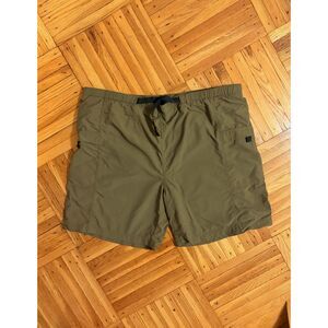 L.L. Bean Army Green Swim Shorts Hiking Trail Shorts | Men's XL